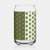 Trinkwaren-Set Hunter Green Light Strawberry Dosenglas (Rechts)