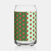 Trinkwaren-Set Hunter Green Light Strawberry Dosenglas (Links)