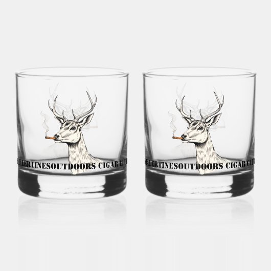 Trinkwaren-Set Whiskyglas (Vorderseite)