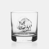 Trinkwaren-Set Whiskyglas (Rückseite)