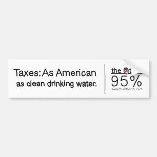 Trinkwasser Autoaufkleber