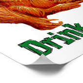 Trinkwasser, B***** Poster (Ecke)