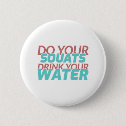 Trinkwasser Button (Vorderseite)