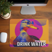 Trinkwasser Duck Meme Mousepad