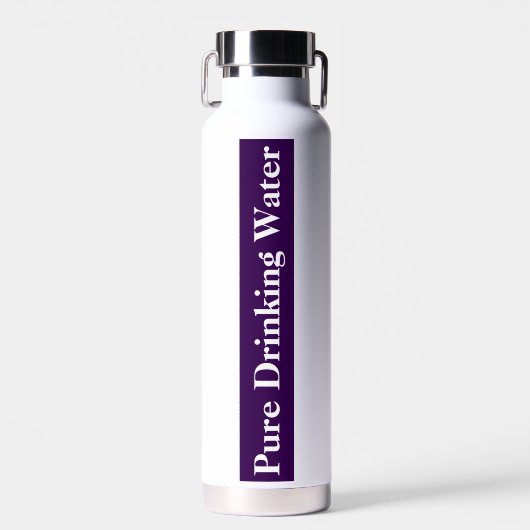 Trinkwasser Flasche (Vorne)