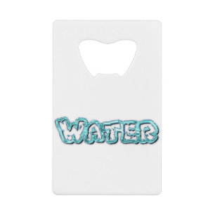 Trinkwasser Geldbeutel Flaschenöffner