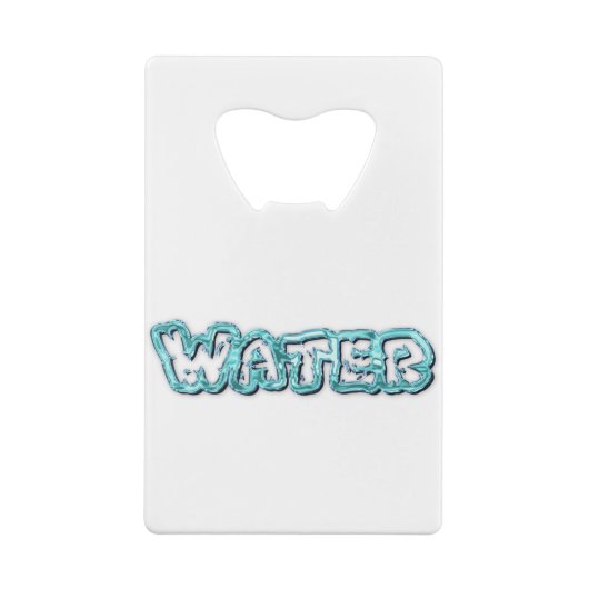 Trinkwasser Geldbeutel Flaschenöffner (Rückseite)