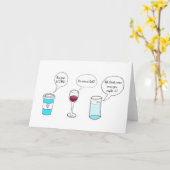 "Trinkwasser" ist lustig, nur weil Karte (Gelbe Blume)