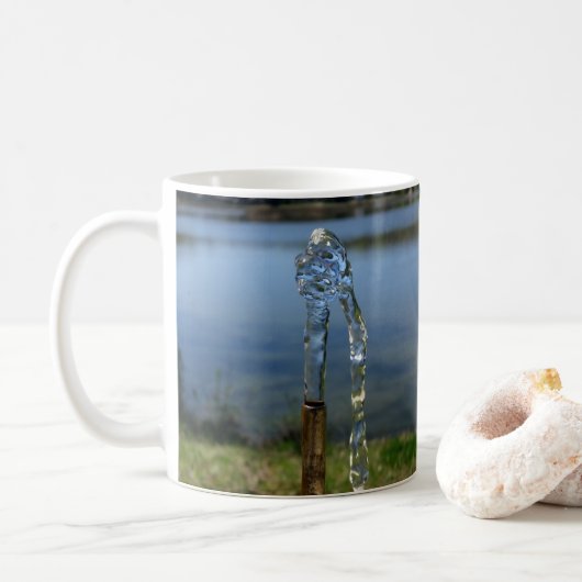 Trinkwasser Kaffeetasse (Mit Donut)