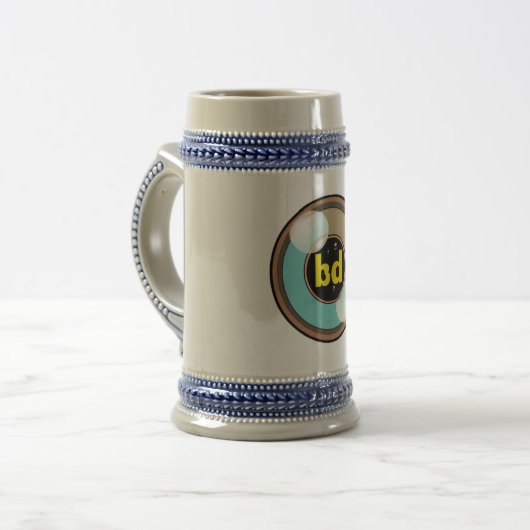 Trinkwasser Tankard Bierglas (Vorderseite Links)