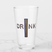 Trinkwasserbrille Glas (Vorderseite)