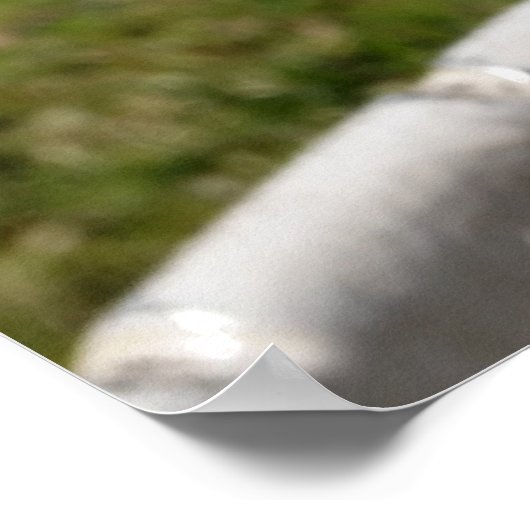 Trinkwasserbrunnen Poster (Ecke)