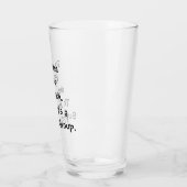 Trinkzitate Glas Bierkrug (Links)
