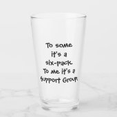 Trinkzitate Glas Bierkrug (Vorderseite)