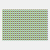 Trio 2 Geometrisches Set der Muster für Schleifpap Geschenkpapier Set (Vorderseite 3)