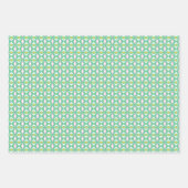 Trio 3 Geometrisches Set der Muster für Schleifpap Geschenkpapier Set (Vorderseite)