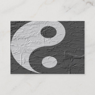 Trio-Balancen-Lotus-Blüten-Prägen Ähnliche Visitenkarte