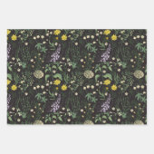 Trio botanischer Traum 3 Geschenkpapier Set (Vorderseite 3)