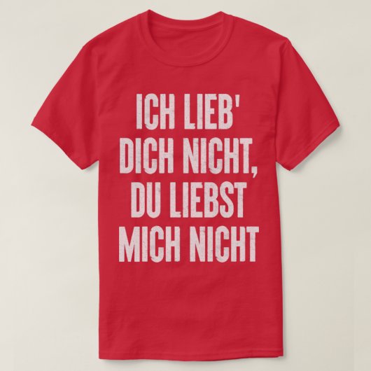 Trio DA DA DA Lied Design T-Shirt (Design vorne)