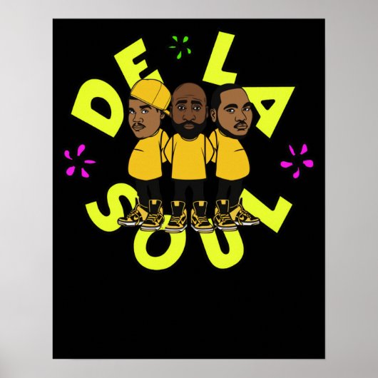 Trio De La Soul Poster (Vorne)