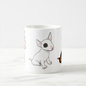 Trio der Bullie-Welpen-Tasse Kaffeetasse (Mittel)