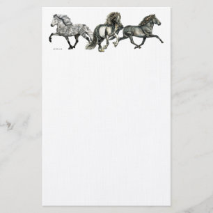 Trio der Isländer Briefpapier