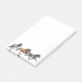 Trio der Isländer Post-it Klebezettel (angewinkelt)