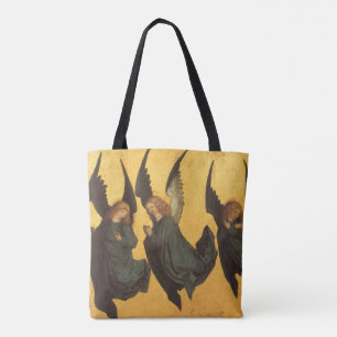 Trio der Renaissance-Engel von Meister des Hausbuc Tasche