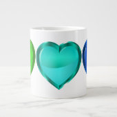 Trio der Ruhe Jumbo-Tasse (Vorderseite)