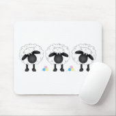 Trio der Schafe Mousepad (Mit Mouse)