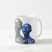 Trio der Stille Kaffeetasse (VorderseiteRechts)