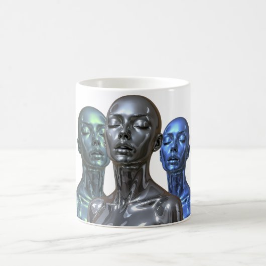 Trio der Stille Kaffeetasse (Mittel)
