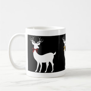 Trio der weißen Bögen des Feiertags-Ren-w Kaffeetasse