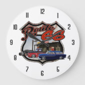 Trio des Weg-66 Große Wanduhr (Vorderseite)