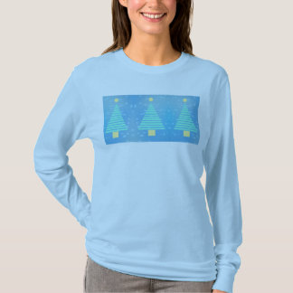 Trio Design Weihnachtsbaum. T-Shirt