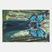 Trio Fairy Decoupage Packpapier Geschenkpapier Set (Vorderseite)