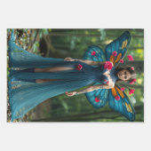 Trio Fairy Decoupage Packpapier Geschenkpapier Set (Vorderseite)