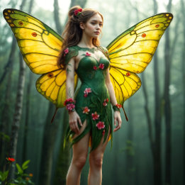 Trio Fairy Decoupage Packpapier Geschenkpapier Set