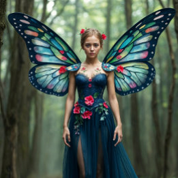 Trio Fairy Decoupage Packpapier Geschenkpapier Set