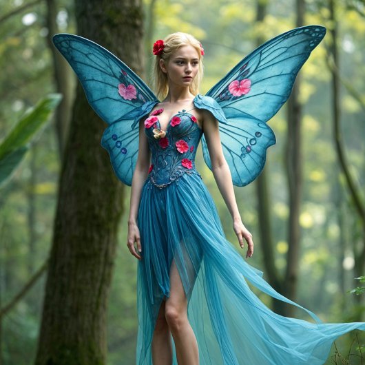 Trio Fairy Decoupage Packpapier Geschenkpapier Set