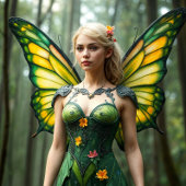 Trio Fairy Decoupage Packpapier Geschenkpapier Set