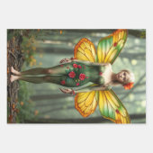 Trio Fairy Decoupage Packpapier Geschenkpapier Set (Vorderseite)