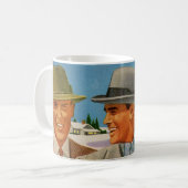 Trio-Fedora der 50er Jahre Kaffeetasse (Vorderseite Links)