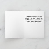 Trio Feiertagskarte (Innenseite)