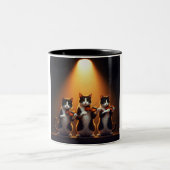 Trio Feline Musicians Coffee Tasse (Mittel)