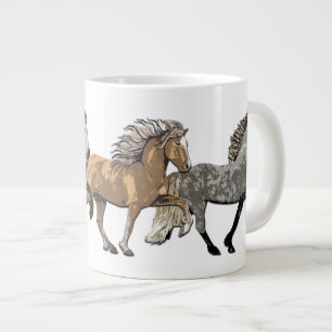 Trio im Tölt Jumbo-Tasse
