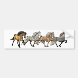 Trio in Tolt Autoaufkleber