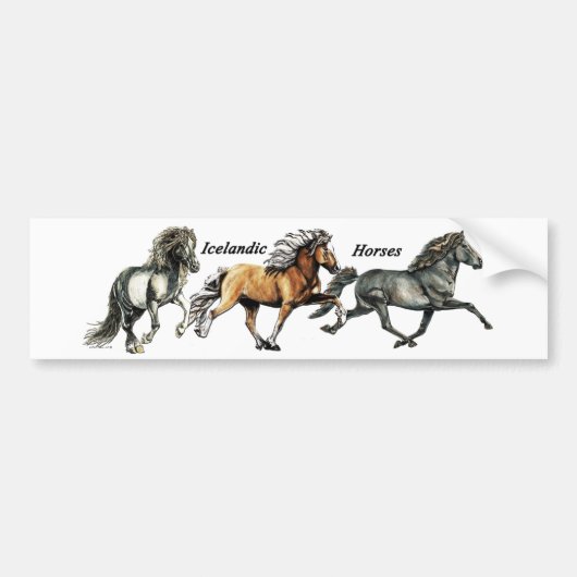 Trio in Tolt Autoaufkleber (Vorne)