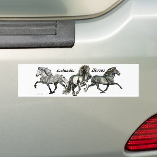 Trio in Tolt Autoaufkleber (Auf Auto)