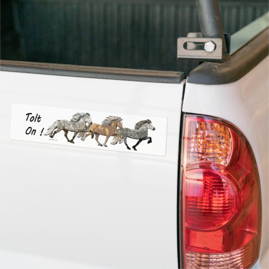 Trio in Tolt Autoaufkleber (Auf Lkw)